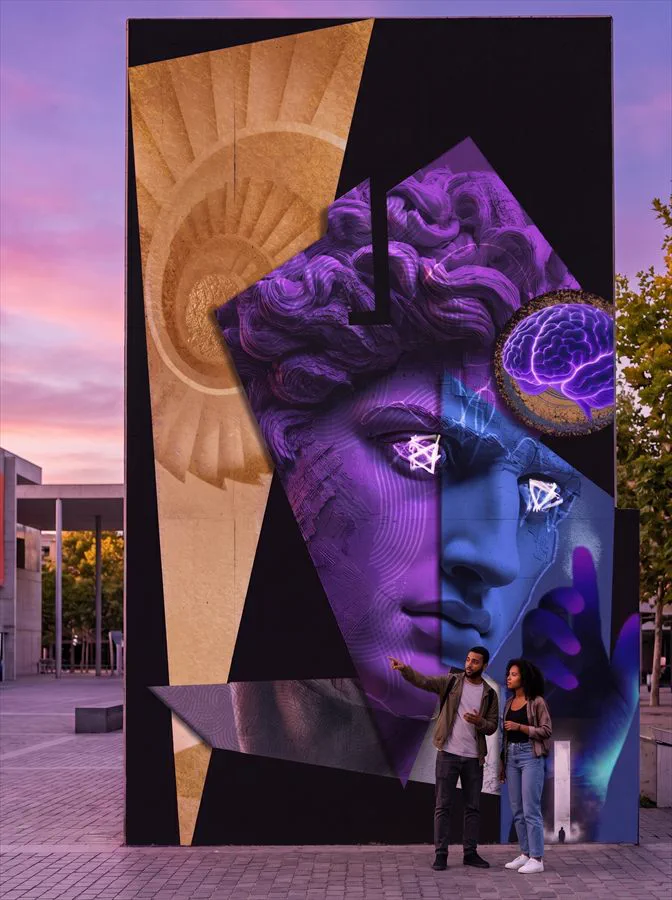 Artistic mural